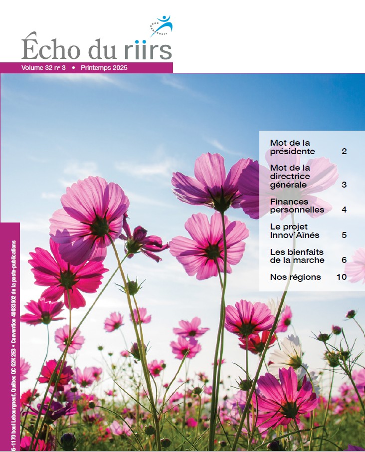 Couverture Écho du RIIRS