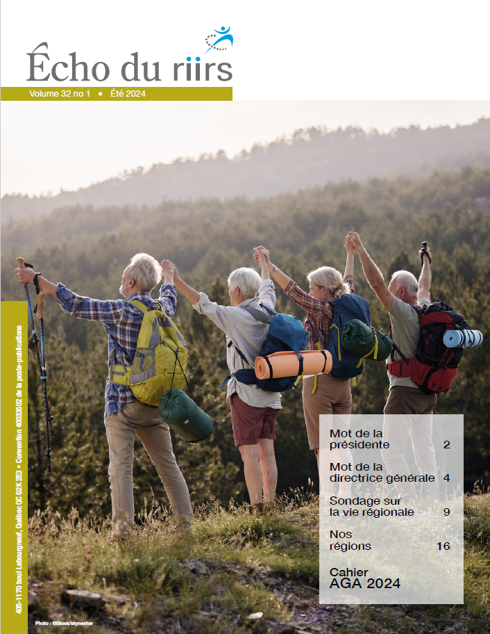 Couverture Écho du RIIRS