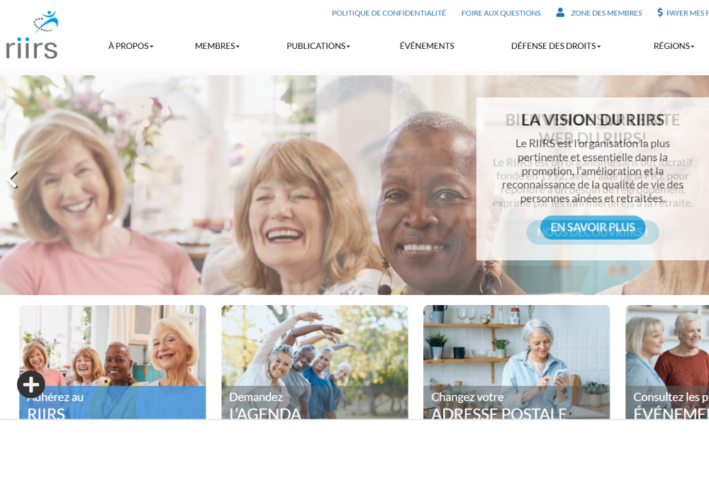 Le site web du RIIRS fait peau neuve ! 